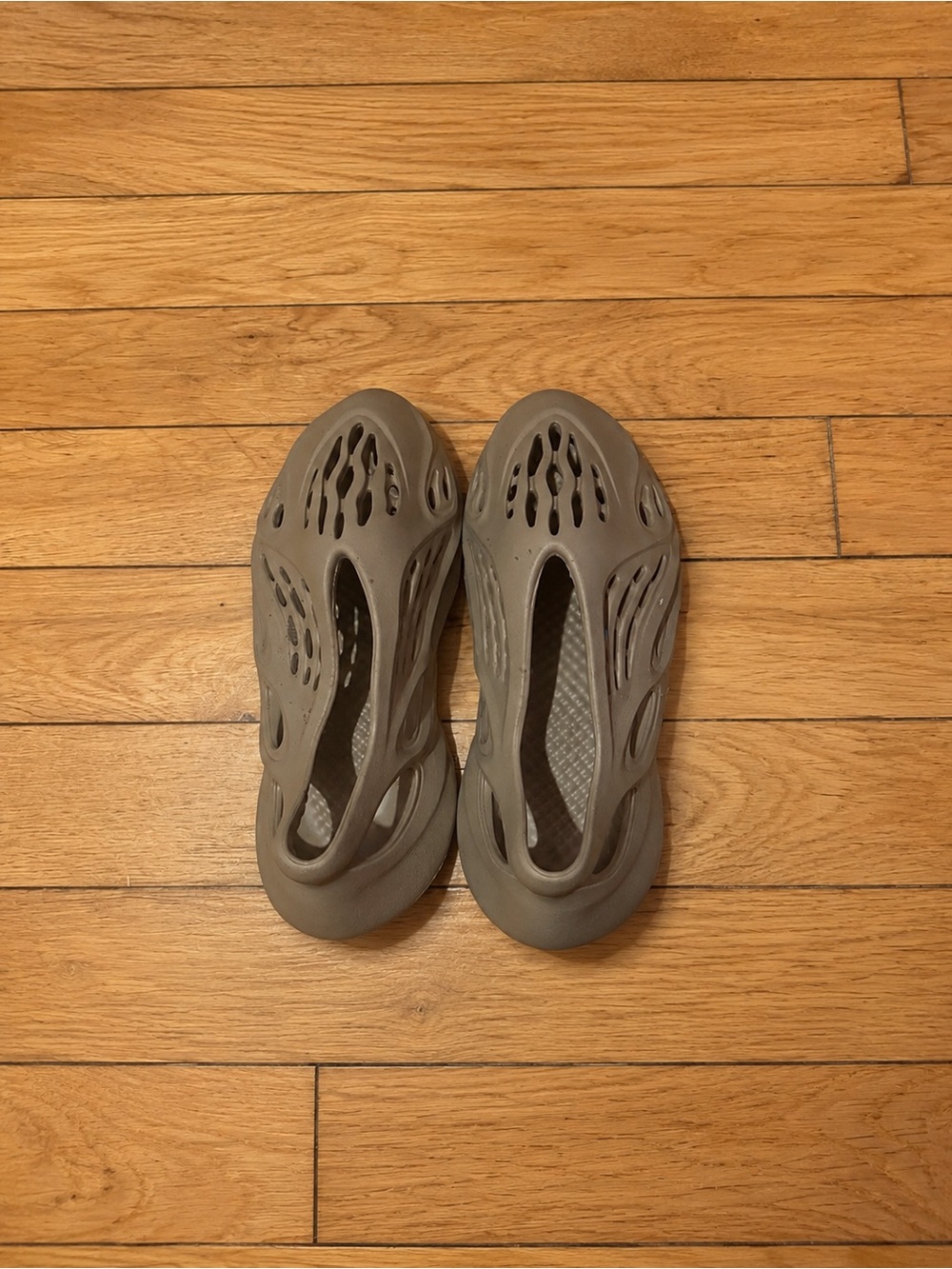 adidas Kids Slip-On Water Shoes in Taupe
